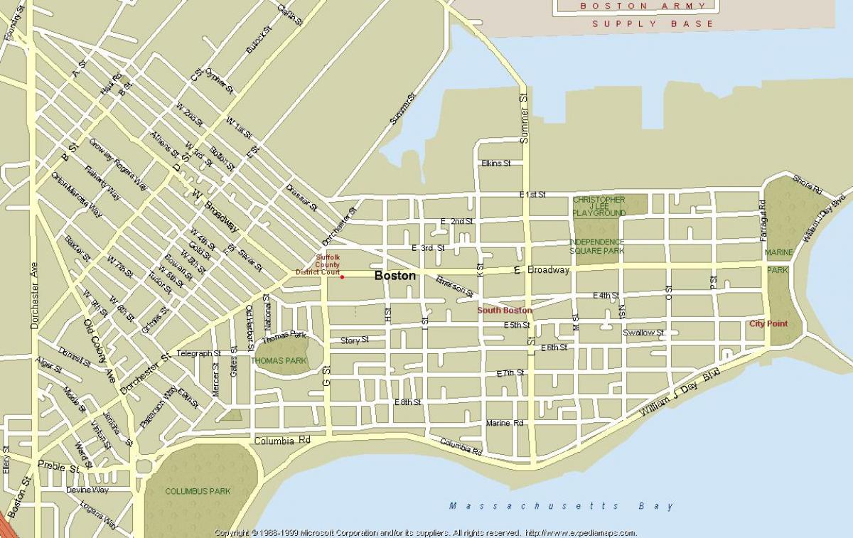 mapu Boston hmotnosť