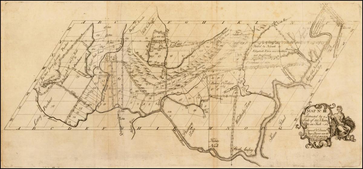 mapa colonial Boston