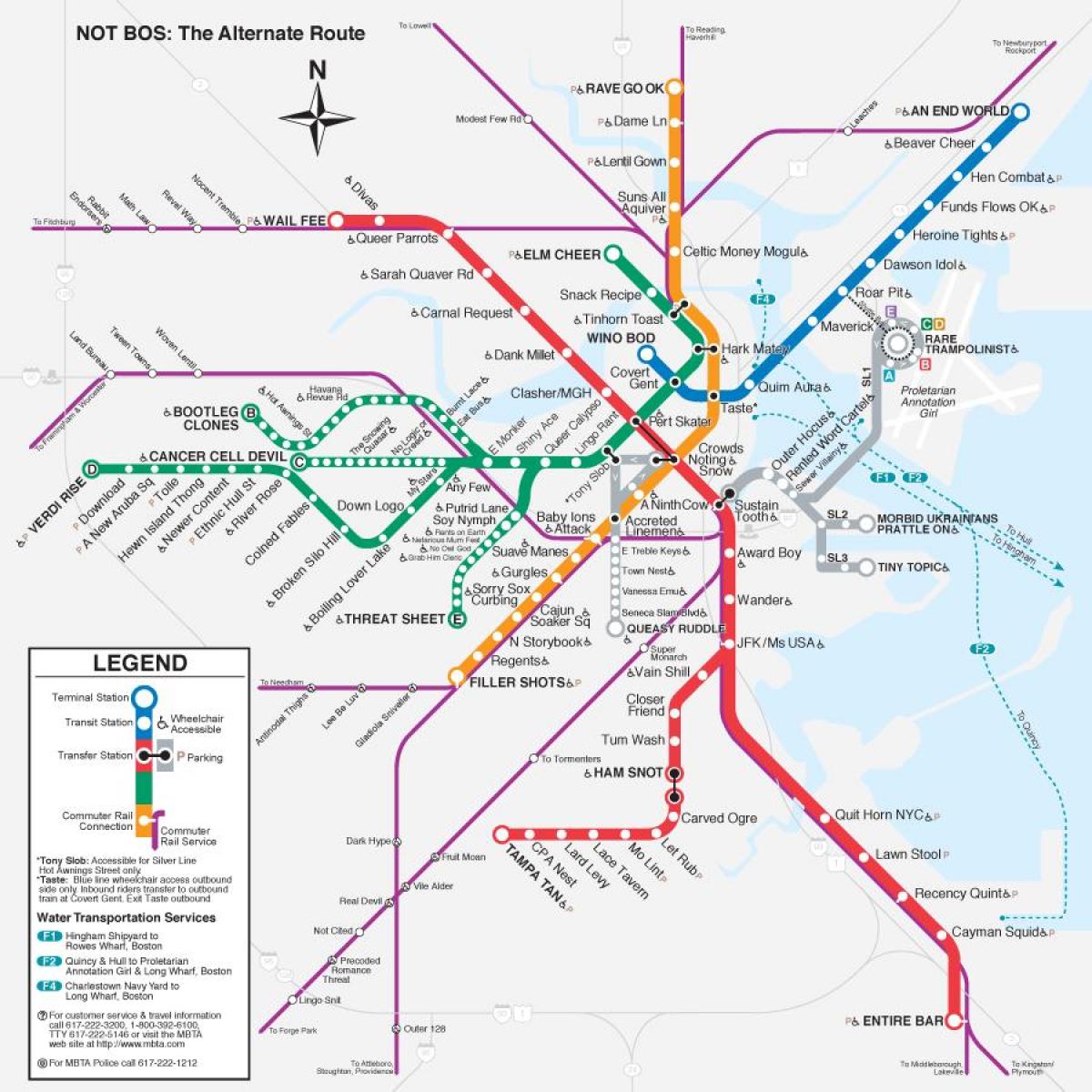 mapa t mapu Boston