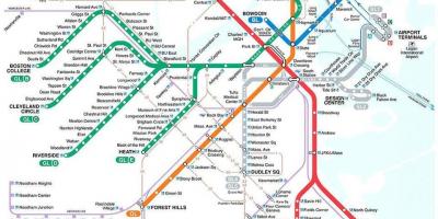 Mapa MBTA
