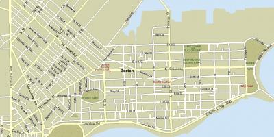 Ulica mapu Boston