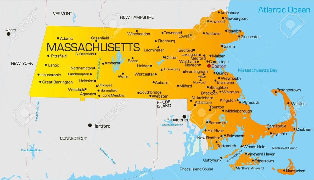 Massachuset mapu